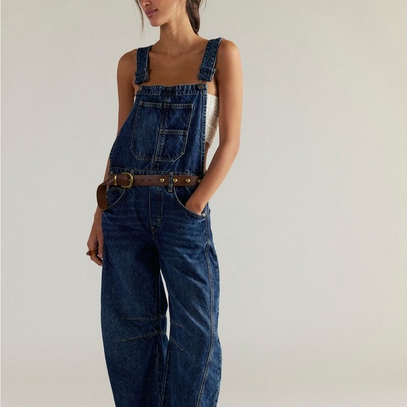 We The Free Denim - We The Free Barrel Overalls
